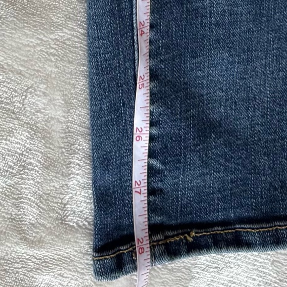 Jessica Simpson Medium Blue Kiss Me Super Skinny Jeans - Picture 6 of 8